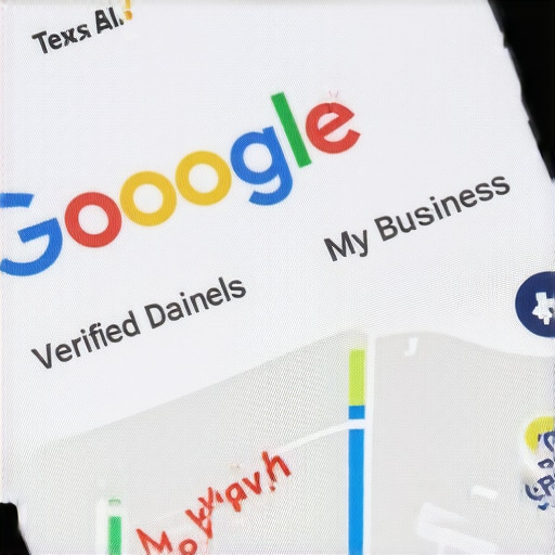 Smartphone displaying a verified Google My Business profile for an Irving business.