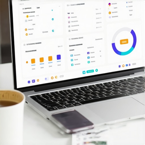 A close-up of a laptop displaying local SEO analytics, emphasizing citation consistency and review tracking.