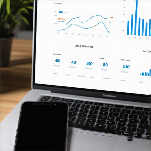 SEO Dashboard for Local Business Screenshot of SEO analytics dashboard showing Irving local search rankings and citation consistency
